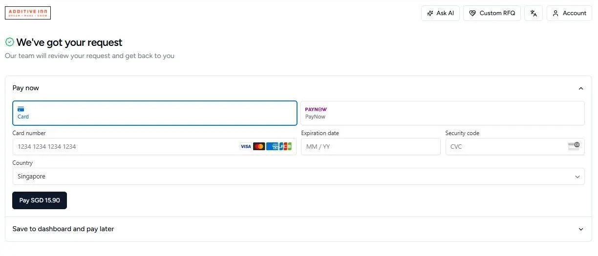 Instant quotation for ordering 3D prints. — photo 5