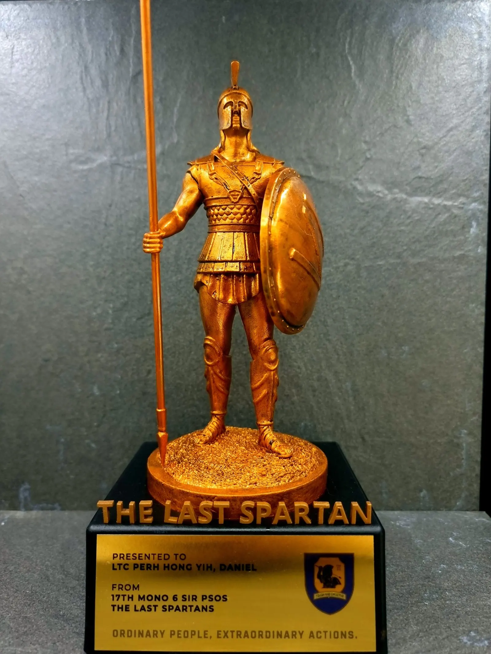 Spartan Statue Award — photo 5