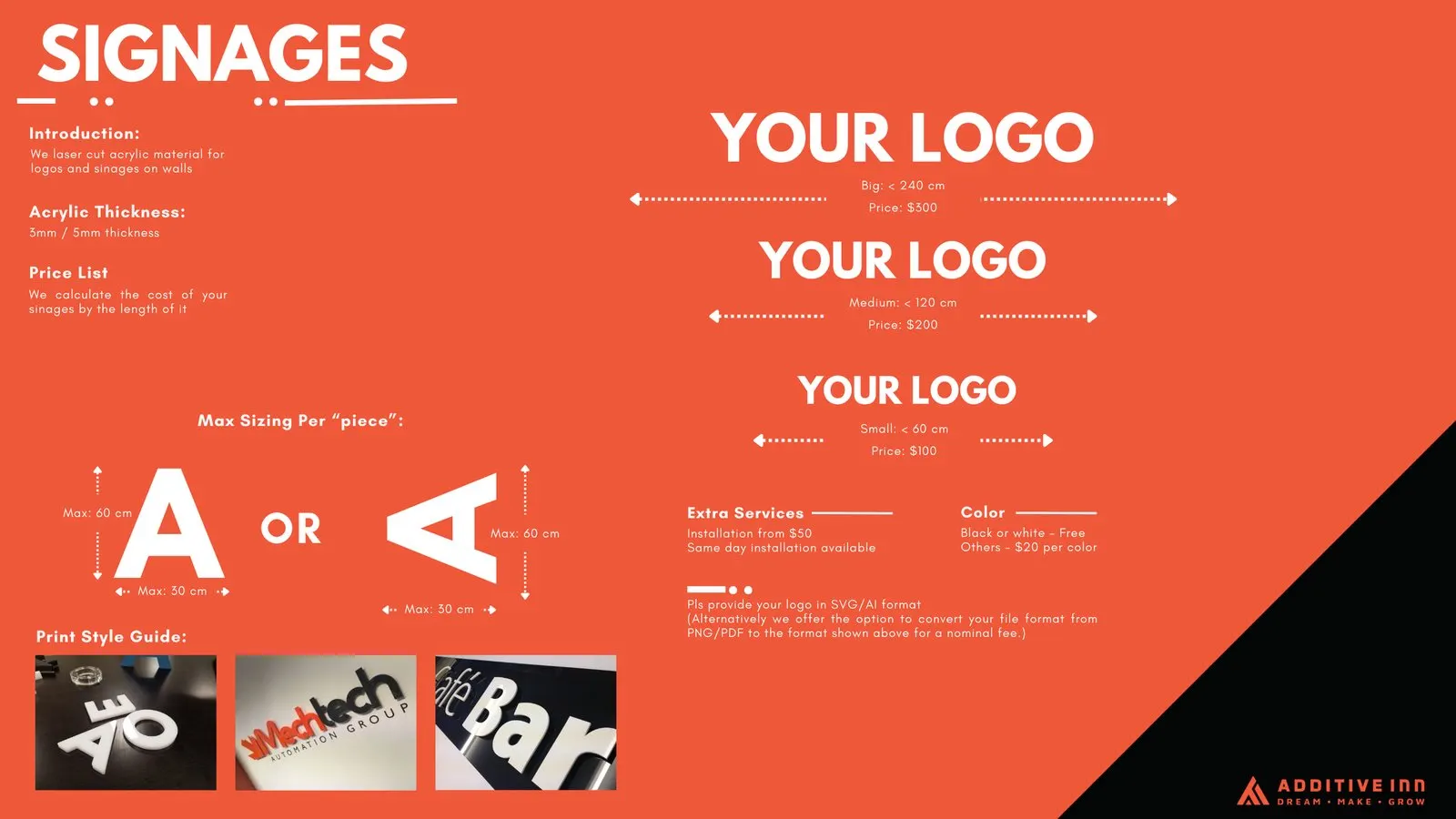 Your Guide to Custom Signages — photo 2