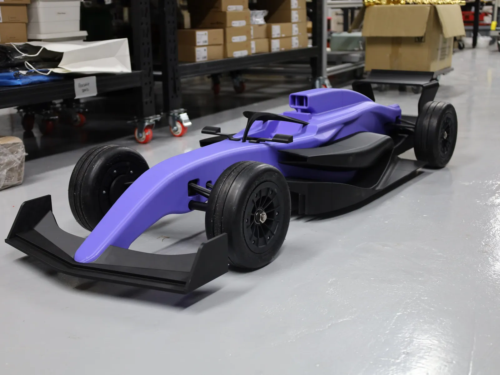 3D Printed F1 Show Car for an Expo Stand