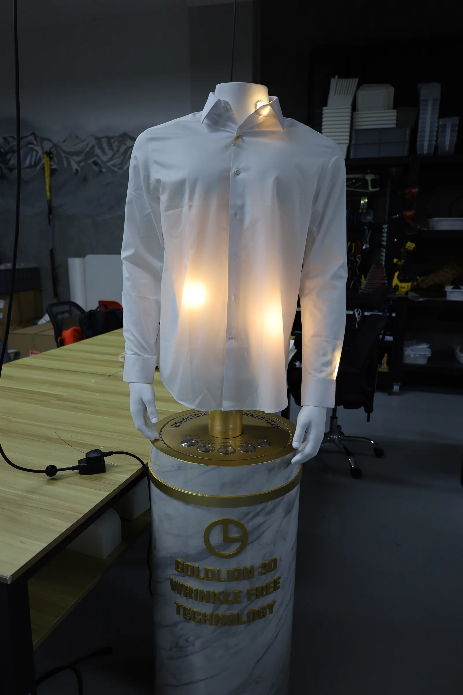 Goldlion Interactive Shirt Display