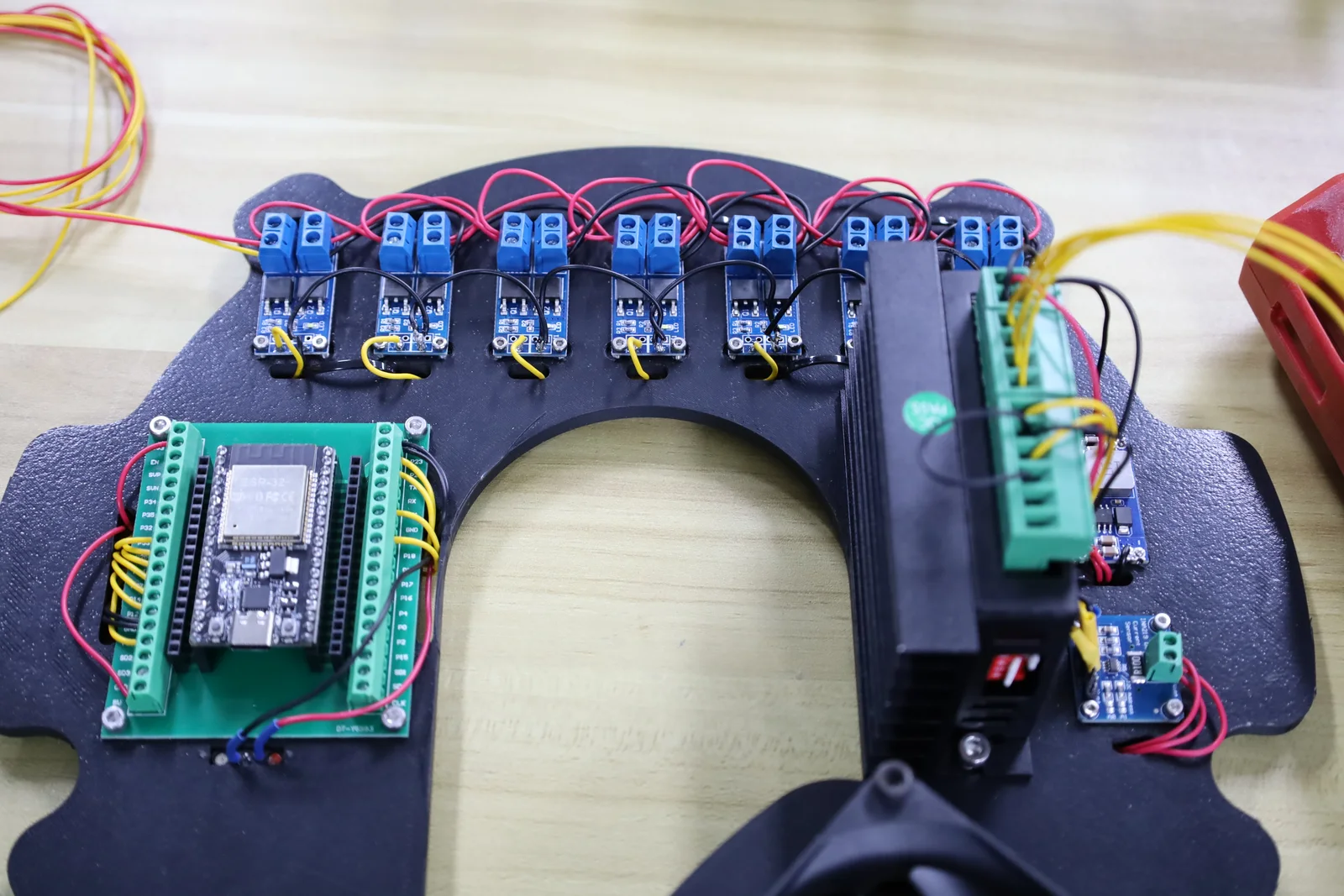 Goldlion Interactive Shirt Display — 3D-printed the electronics chassis, button housings and logo lettering