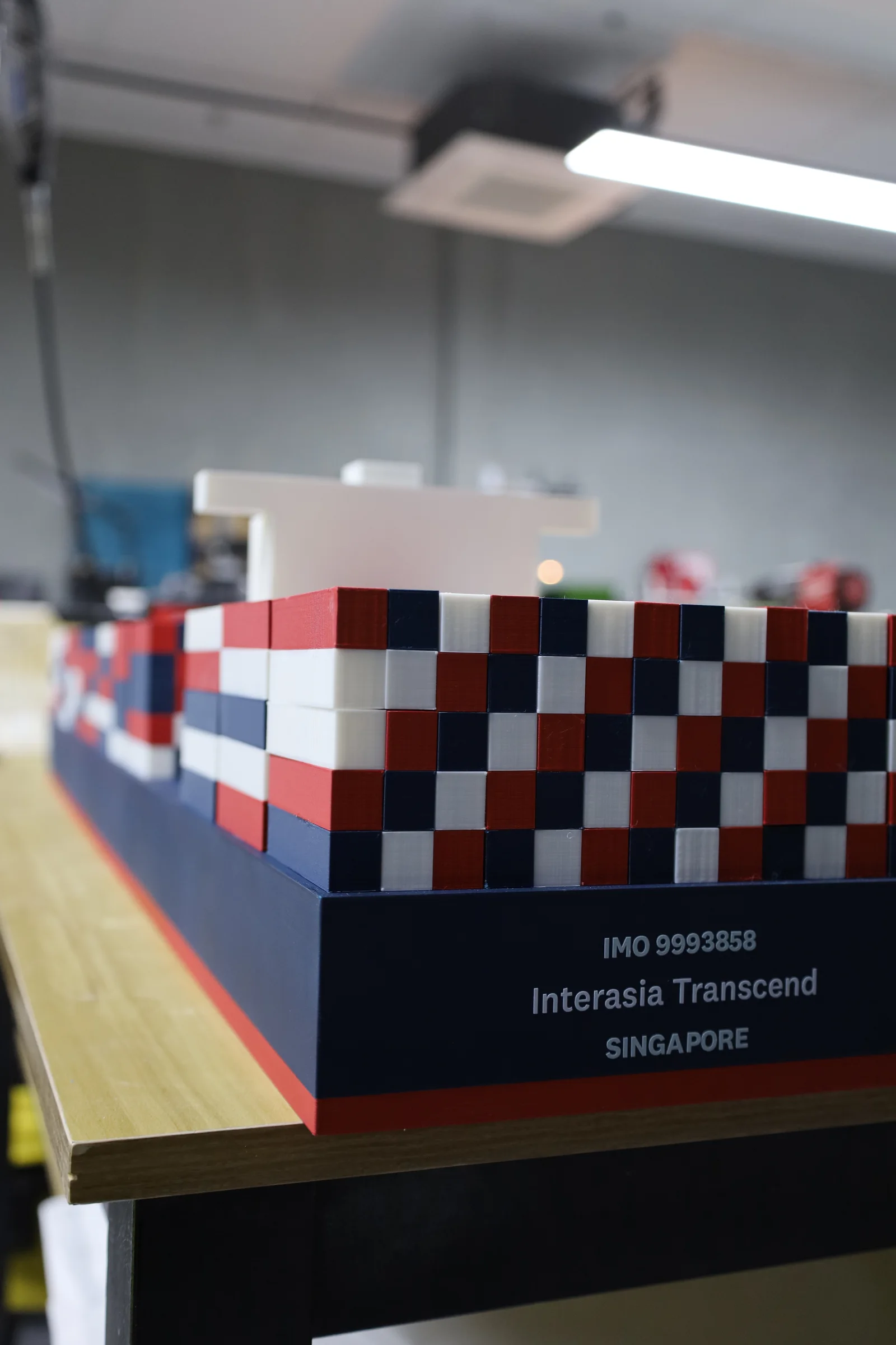 Interasia Transcend Container Ship Model