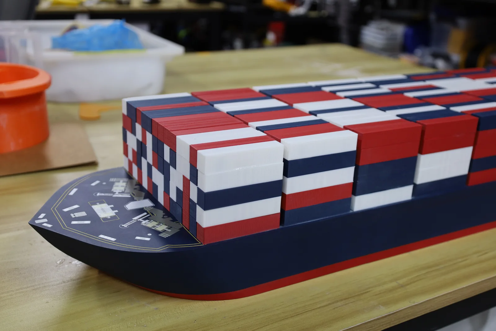 Interasia Transcend Container Ship Model photo 2