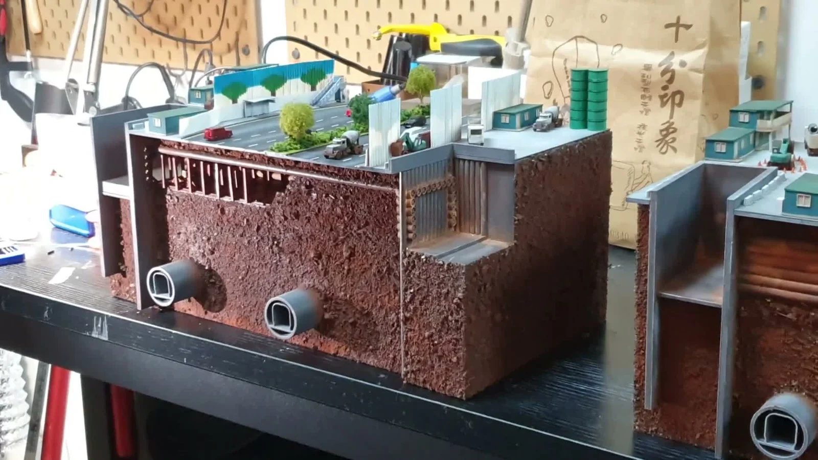 LTA MRT Construction Diorama
