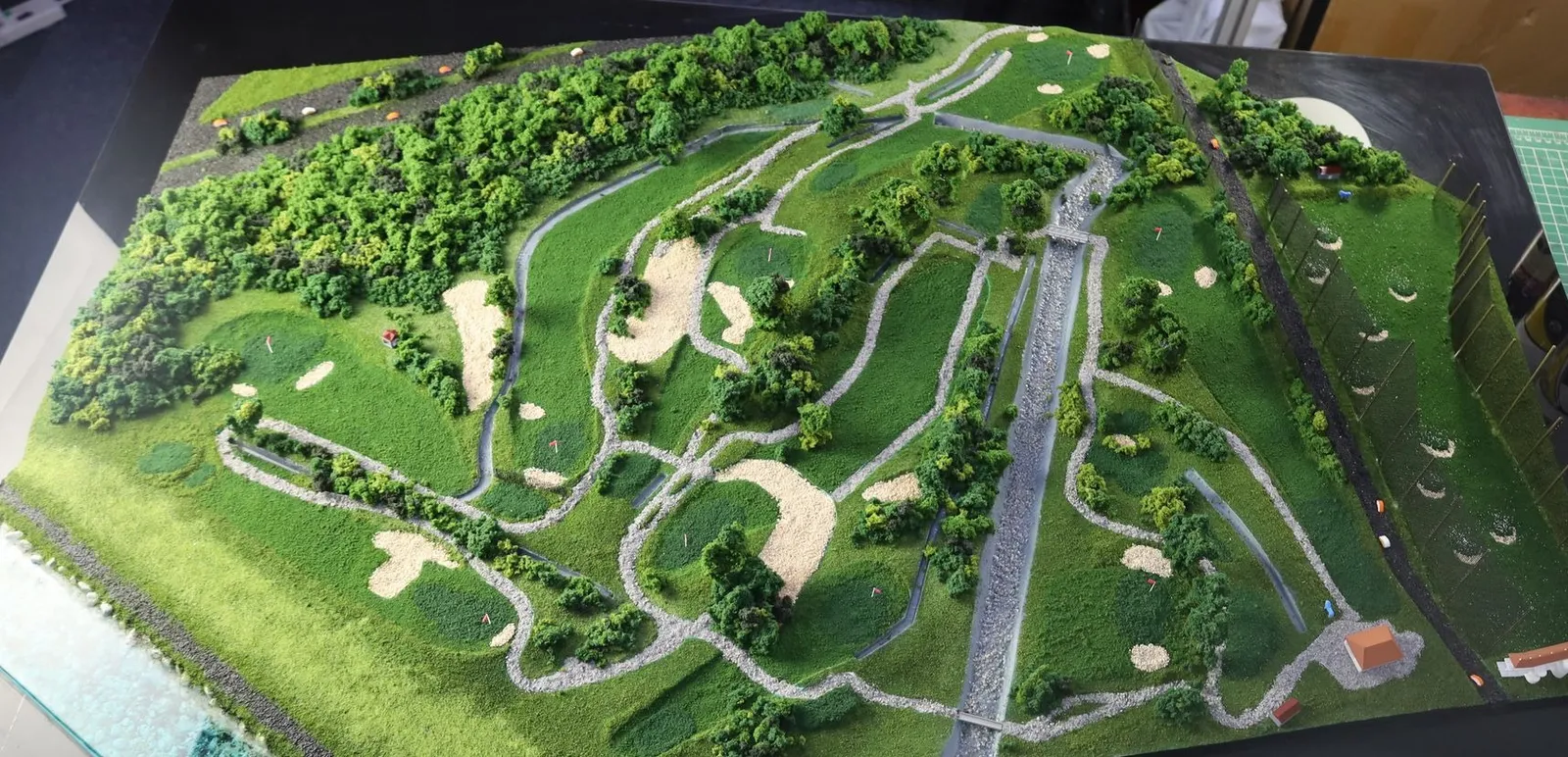 Golf Course Diorama for Mandai Executive Golf Course