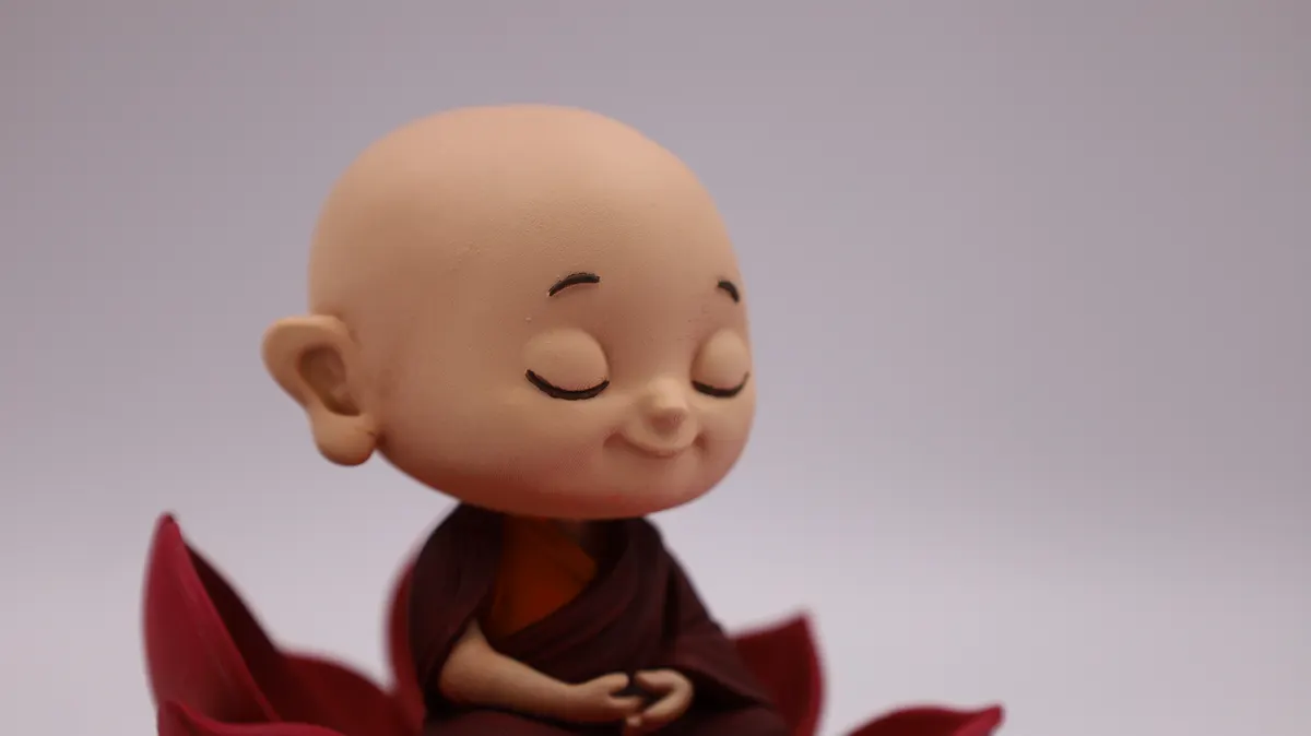 Mini Me Monk Figurine photo 3