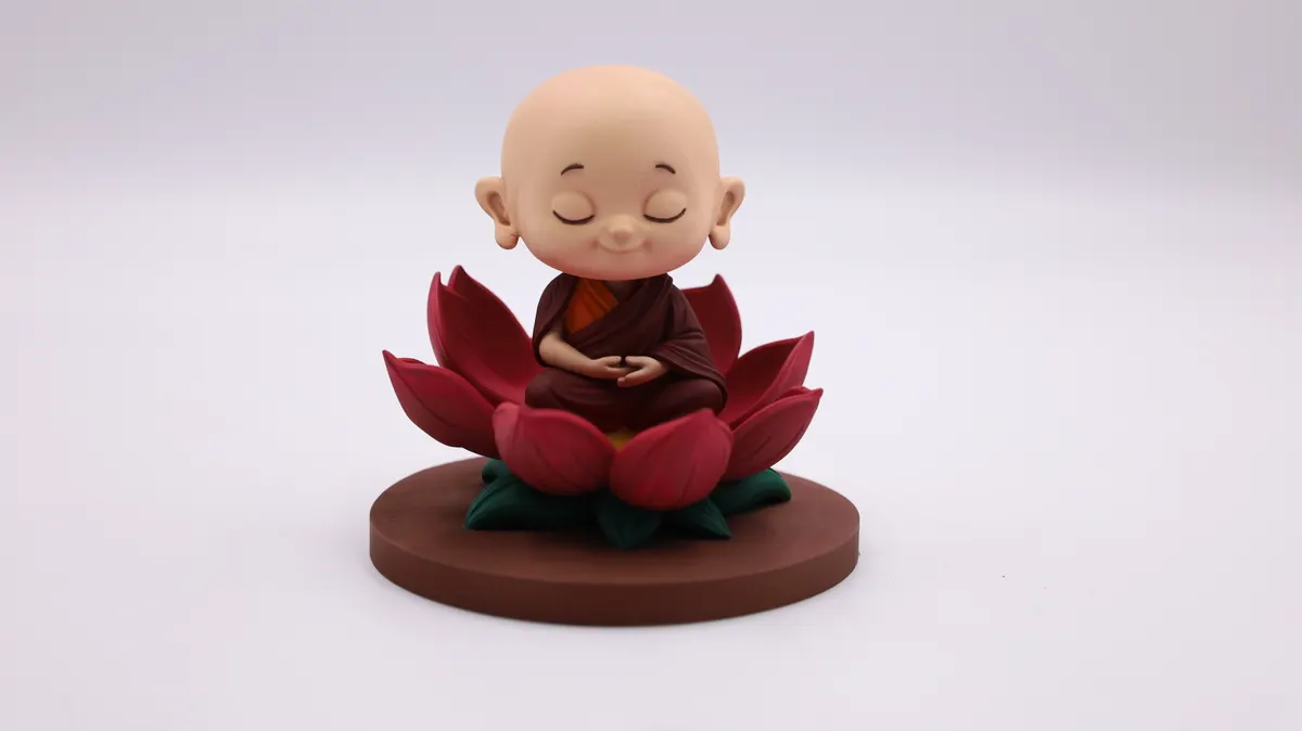 Mini Me Monk Figurine photo 5
