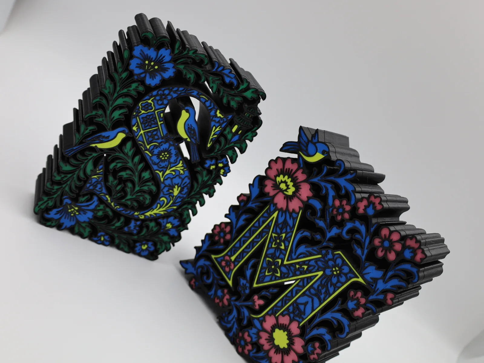 Multicolour 3D-Printed Letters photo 1