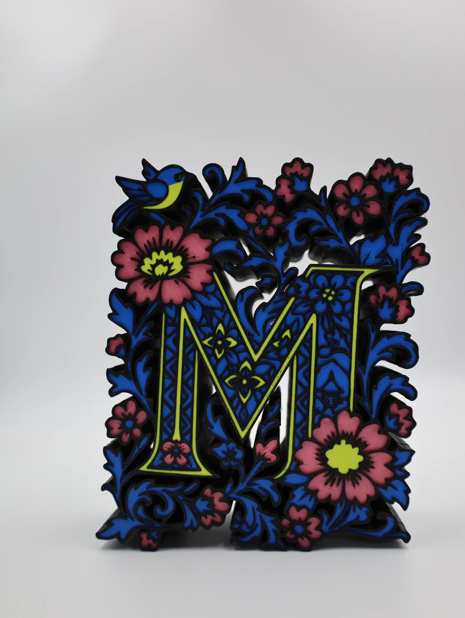 Multicolour 3D-Printed Letters photo 4