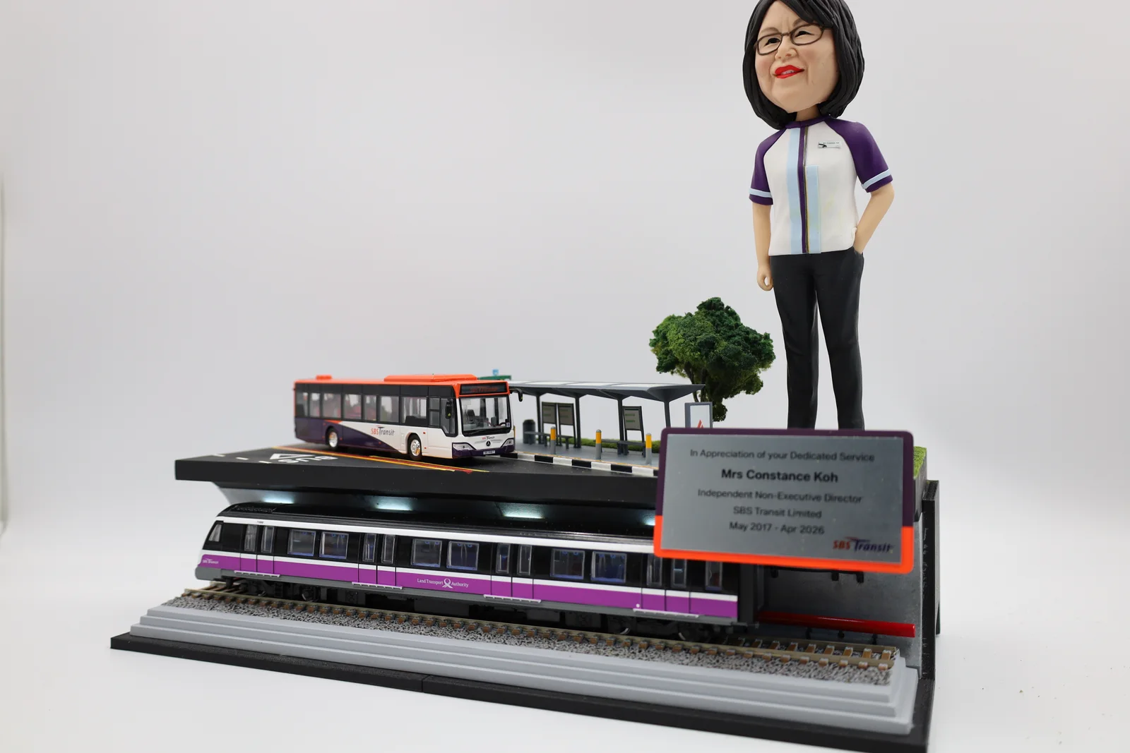 SBS Transit Appreciation Trophy photo 2
