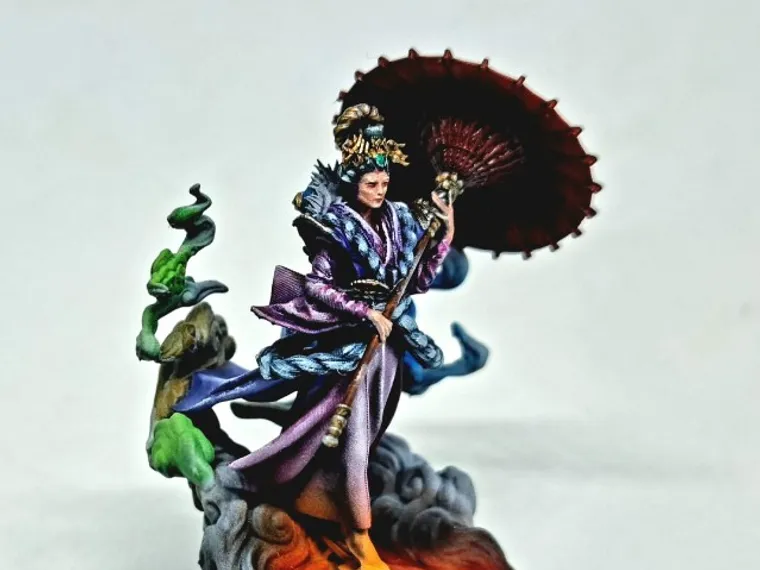 Hand-painted miniature figurine