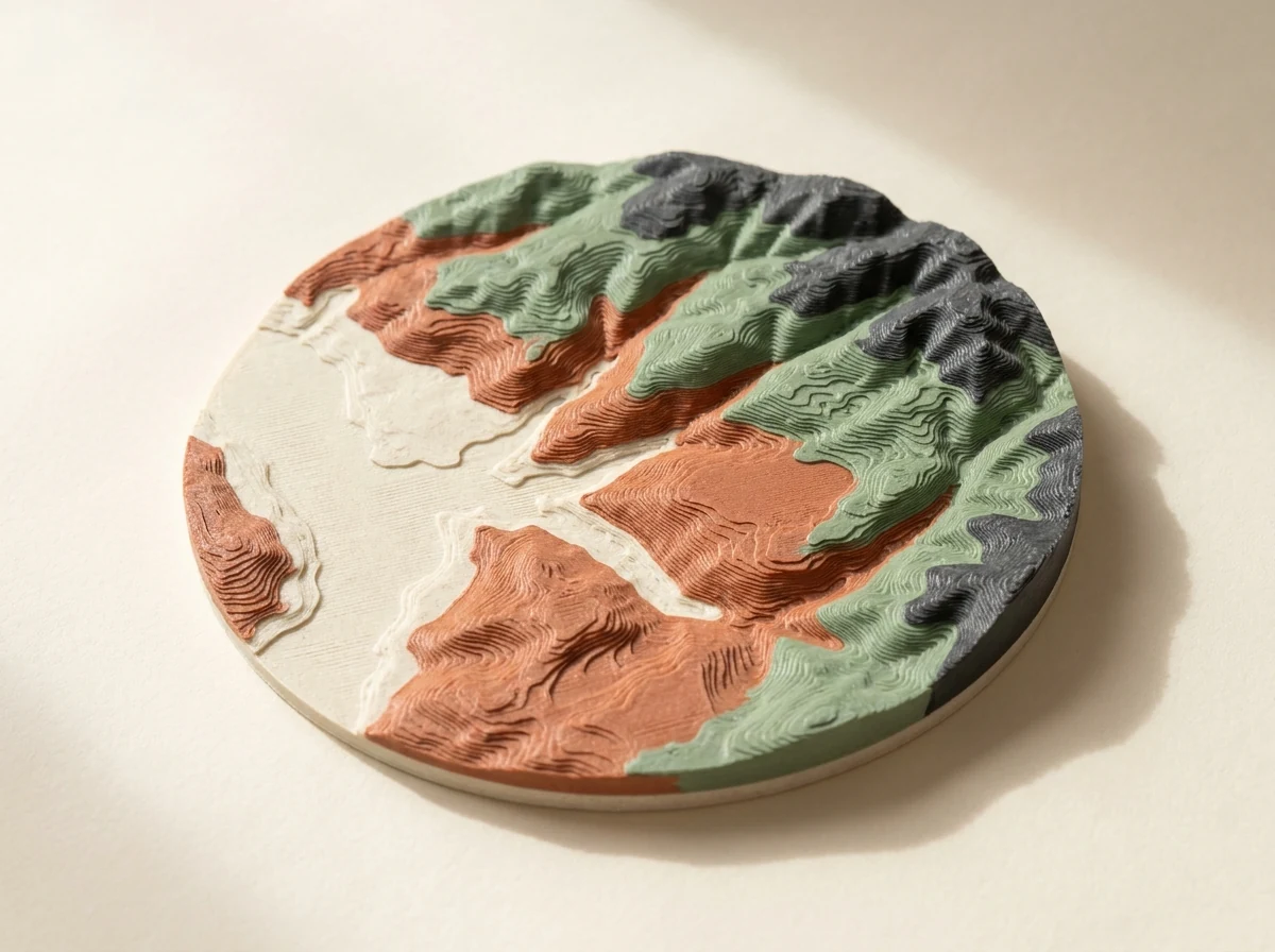 Four colours, one part, one print.