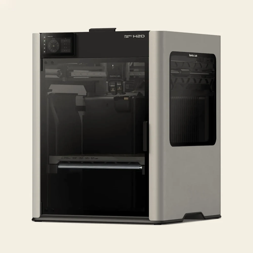 Bambu Lab H2D large-format 3D printer