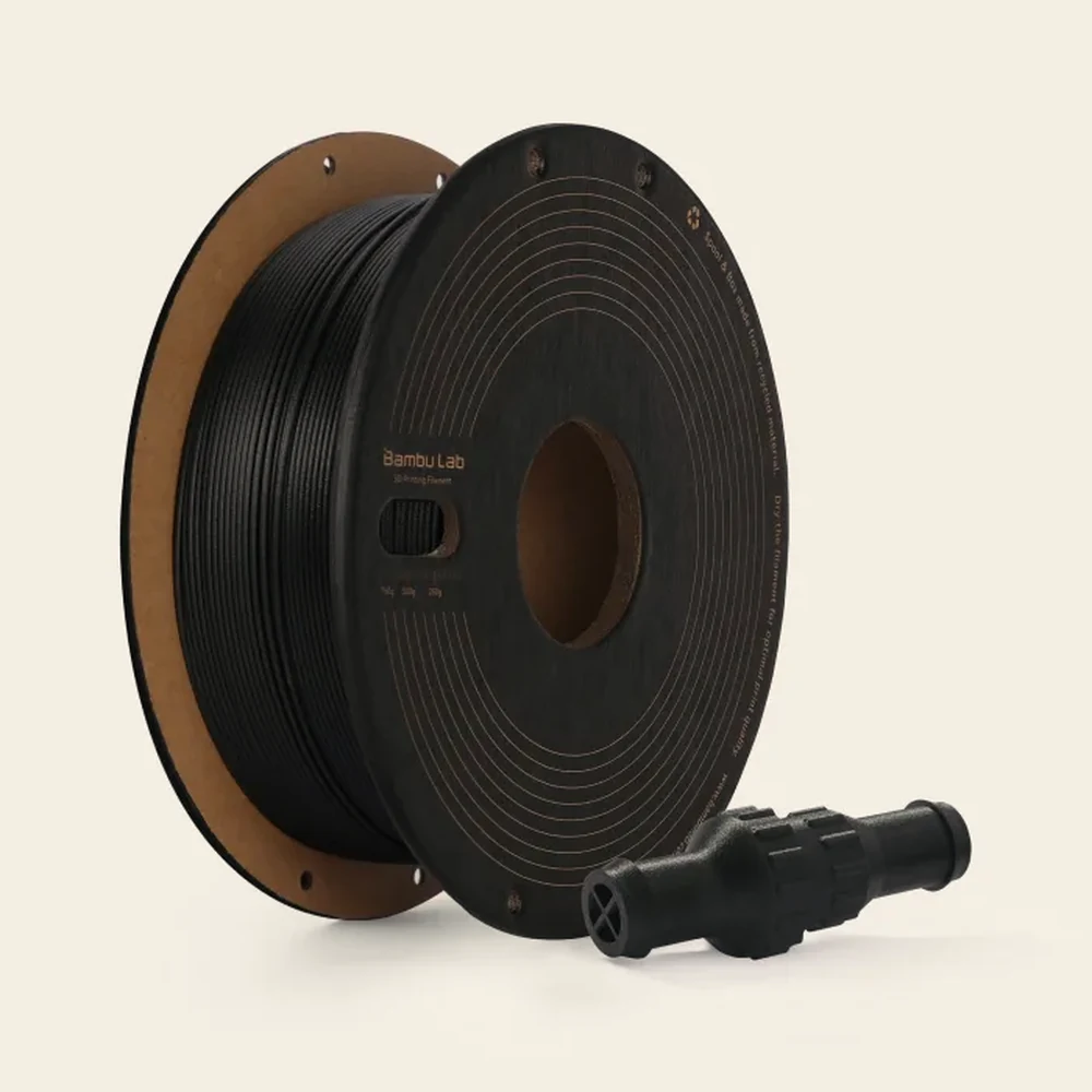 A spool of Bambu Lab filament